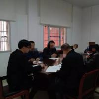 斜滩司法所开展社区服刑人员集中学习活动